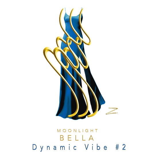 Moonlight Bella  - Hand Painted with Vibe #2