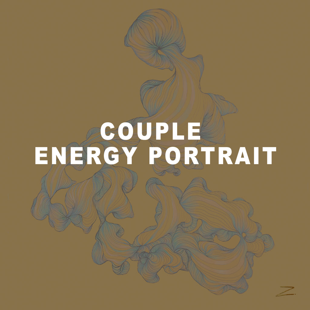 Couple Energy Portrait 32" x 40"