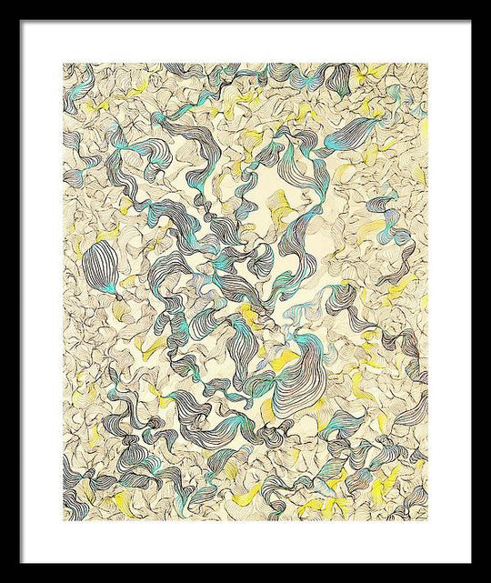 Lay Here - Framed Print