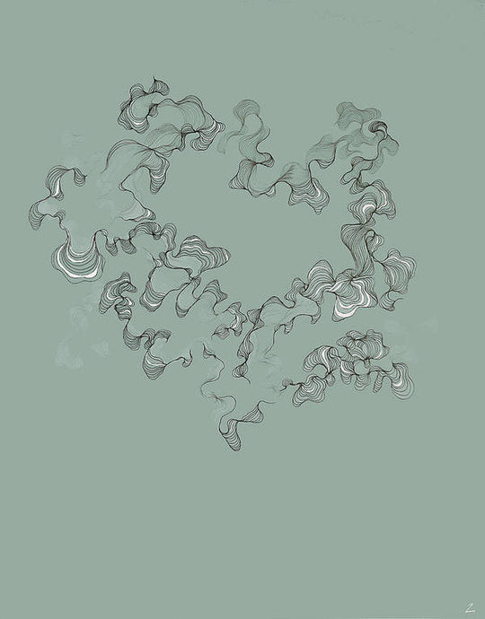 Light Blue - Art Print