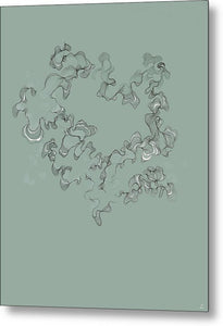 Light Blue - Metal Print