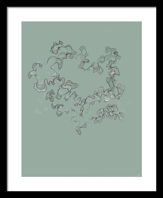 Light Blue - Framed Print